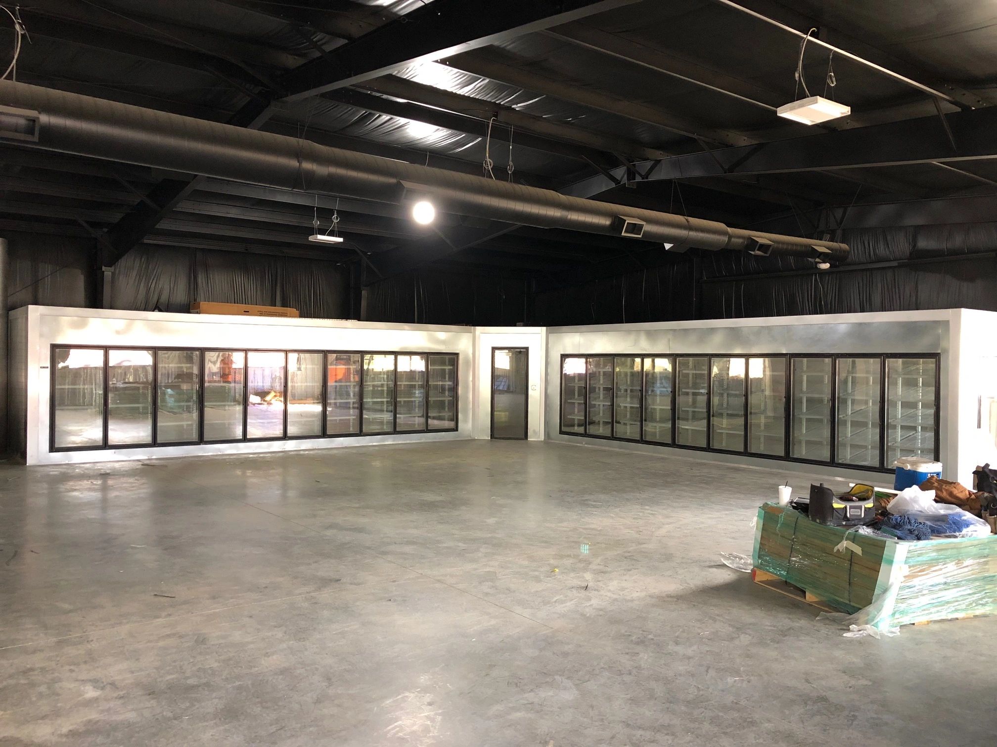 Commercial interior construction